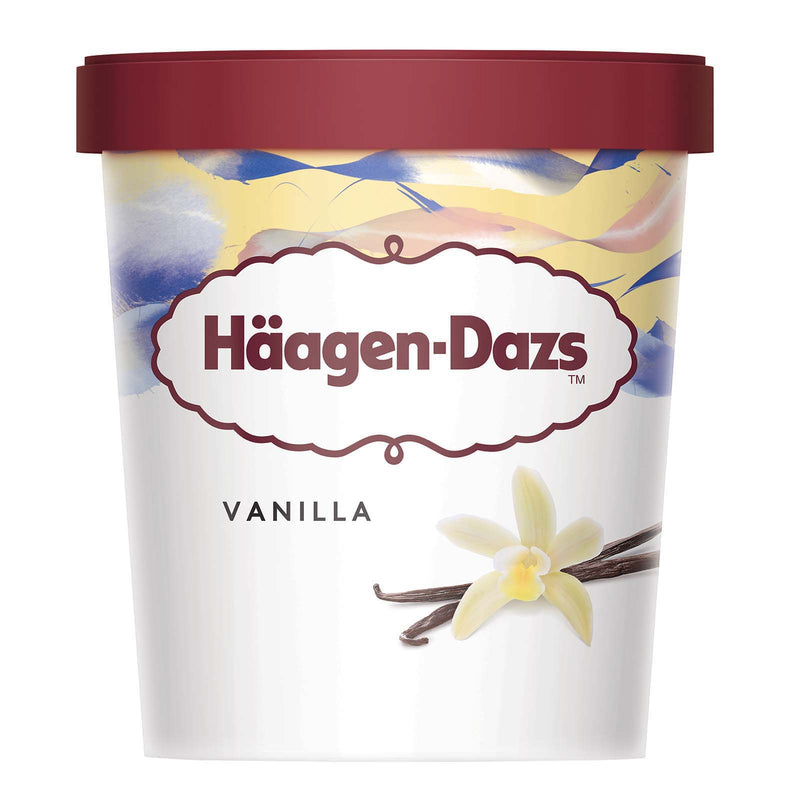 Haagen-Dazs Vanilla and Cream Ice Cream 473ml