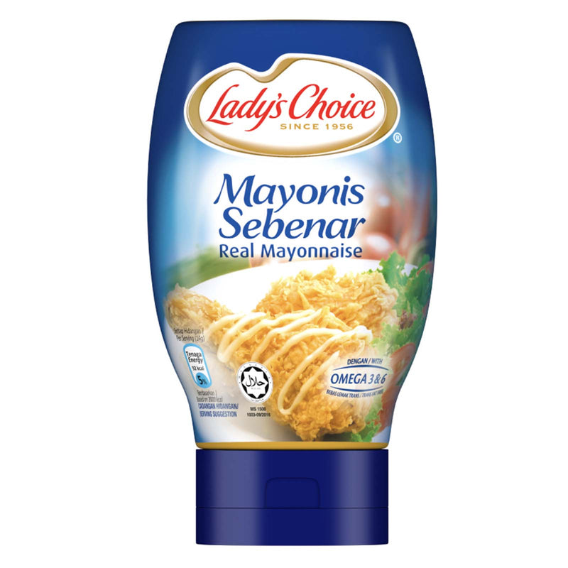Lady's Choice Real Mayonnaise Squeeze Dressings 280ml
