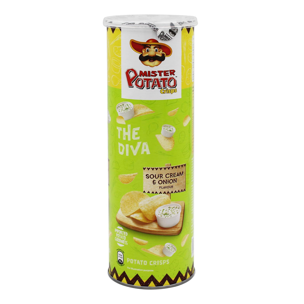 Mister Potato Crisps Sour Cream & Onion 100g – Fresh Mart