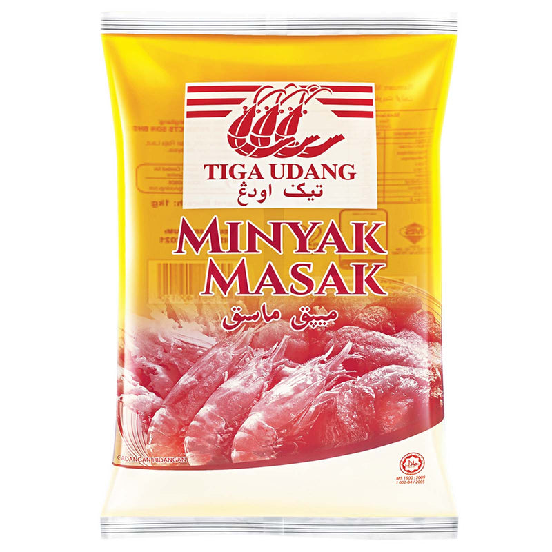 Tiga Udang Cooking Oil (Minyak Masak) 1kg