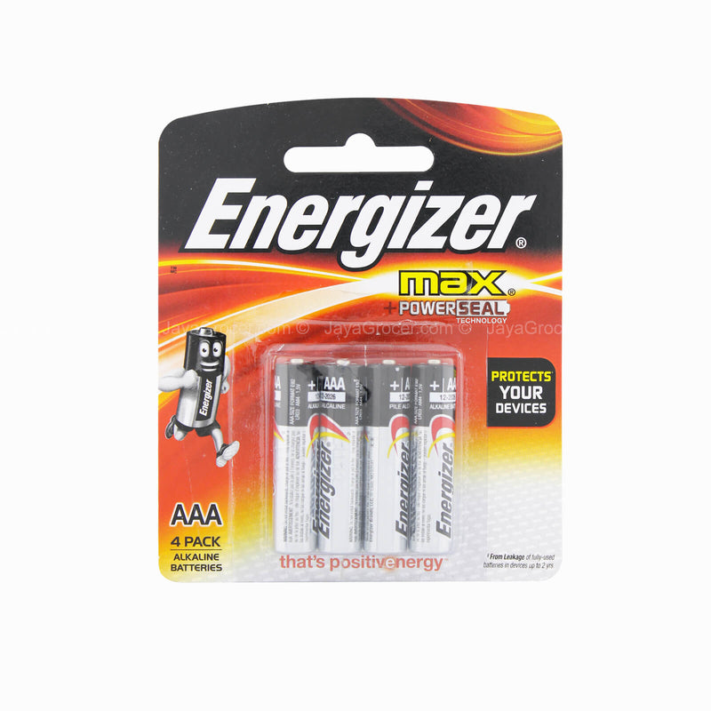 Energizer MAX Alkaline AAA Batteries 1.5V
