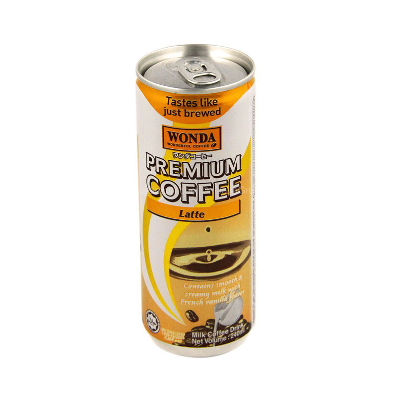 Wonda Premium Coffee Latte Milk Coffee Drink 240ml