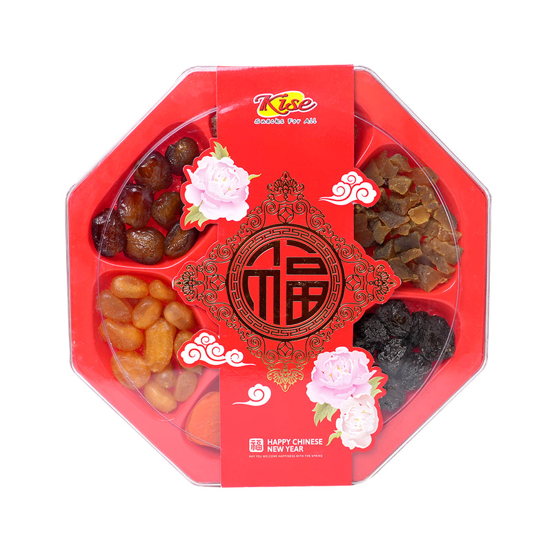 Kise Hexagon Assorted Preserved Fruits 580g