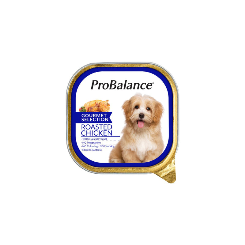 Pro Balance Gourmet Selection Roast Chicken Flavour Dog Food 100g