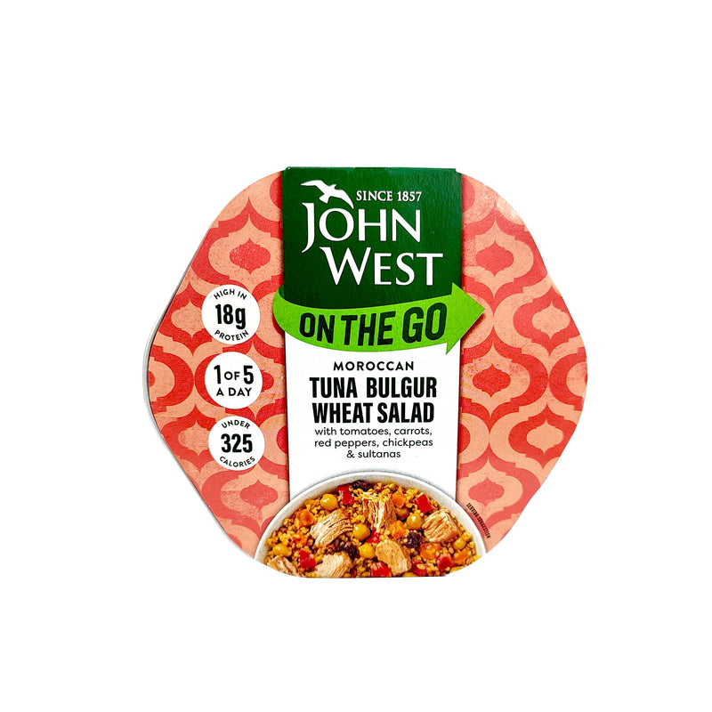 John West On The Go Moroccan Tuna Bulgur Wheat Salad 220g