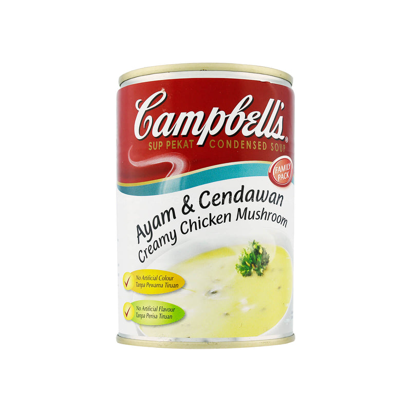 Campbells Creamy Of Chicken and Mushroom Condensed Soup 420g