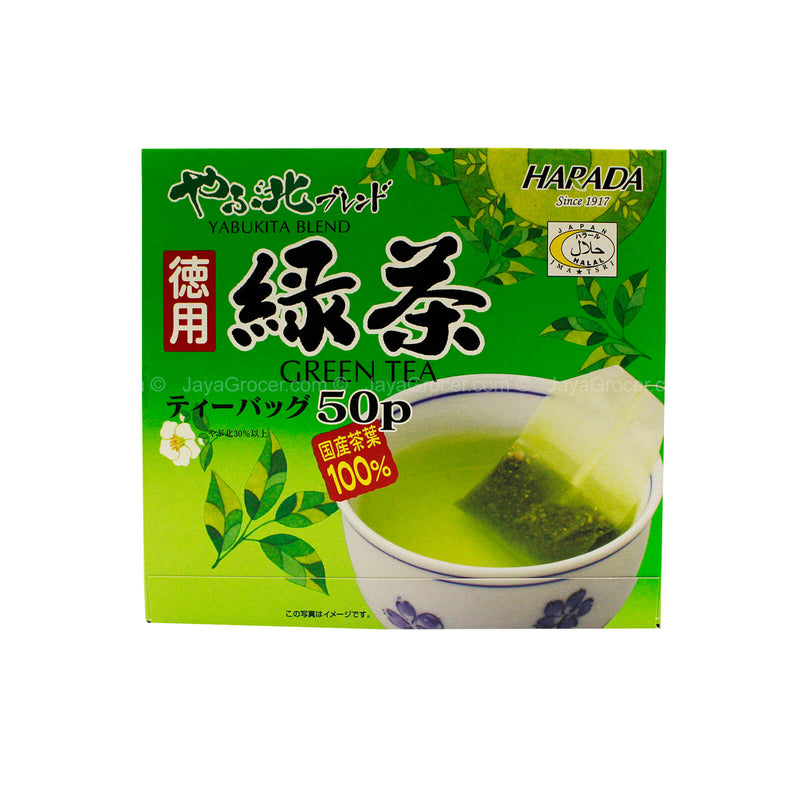 Harada Yabukita Blend Green Tea Tea Bags 100g