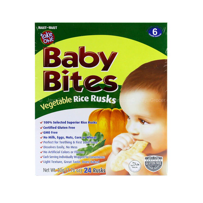 Take One Baby Bites Vegetable 50g