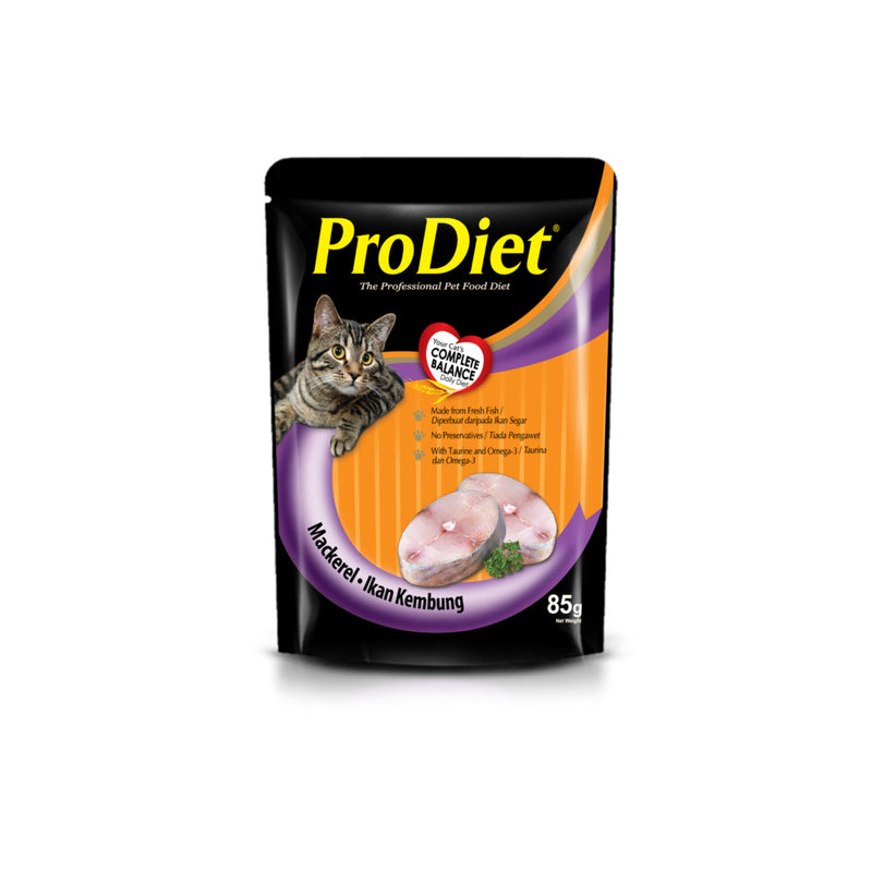 ProDiet Pouch Cat Food Mackerel 85g