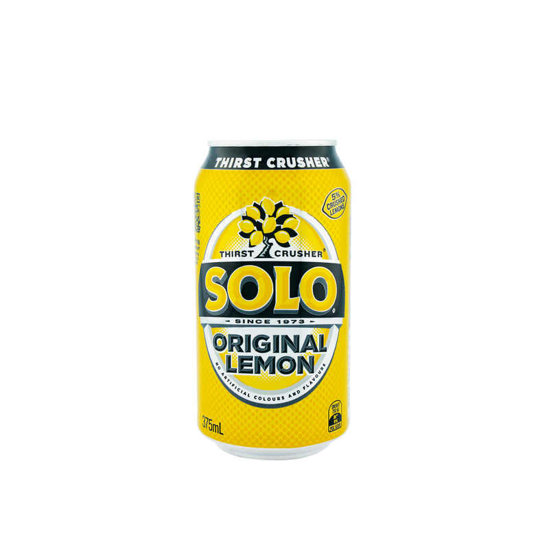 Solo Original Lemon Carbonated Drink Can 375ml