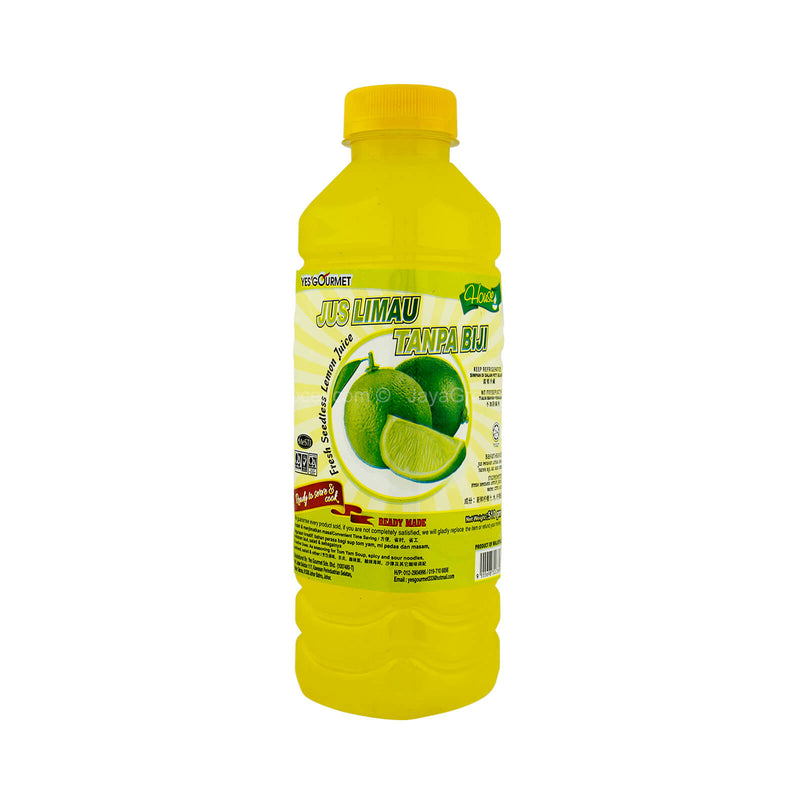Yes Gourmet Fresh Lime Juice 510g