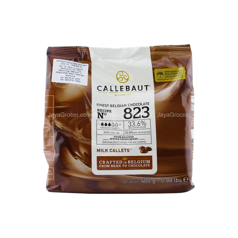 Callebaut Finest Belgian Milk Chocolate Chips Recipe 823 400g