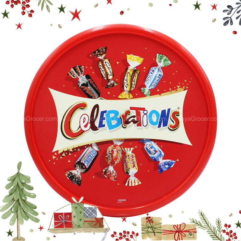 Mars Celebration Chocolates Tub 600g