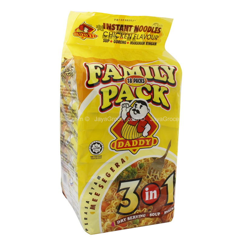 Daddy 3 in 1 Chicken Flavour Instant Noodle 80g x 18