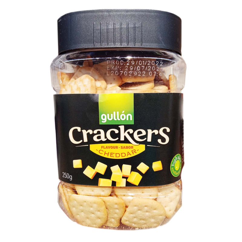 Gullon Mini Cheddar Crackers 250g