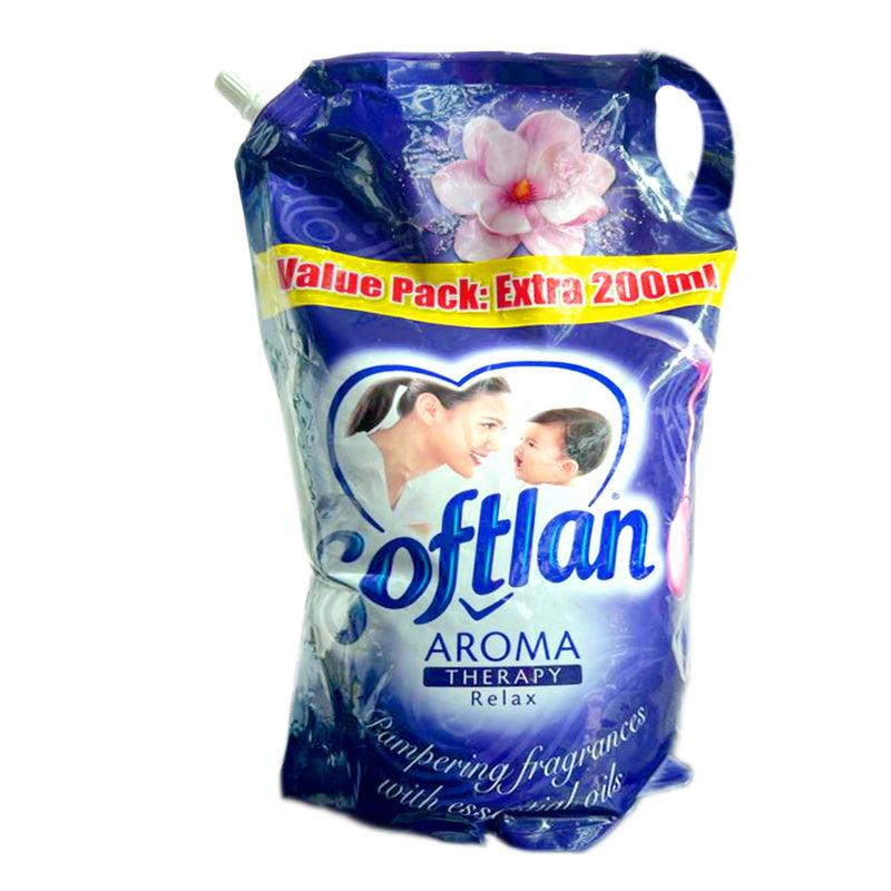 Softlan Aroma Relax Refill Fabric Softener Refill 1.3L