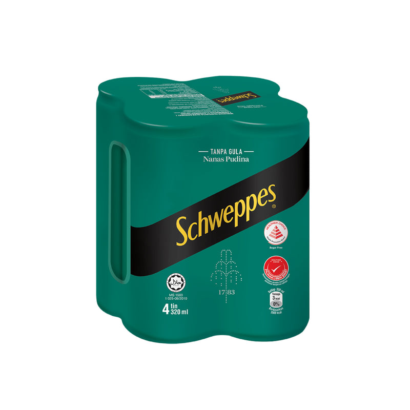 Schweppes Zero Pineapple Mint 320ml