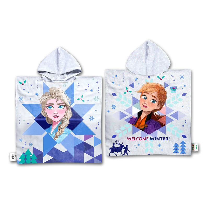 Disney Frozen Hoodie Towel (Elsa/Anna from Disney Frozen) 1unit