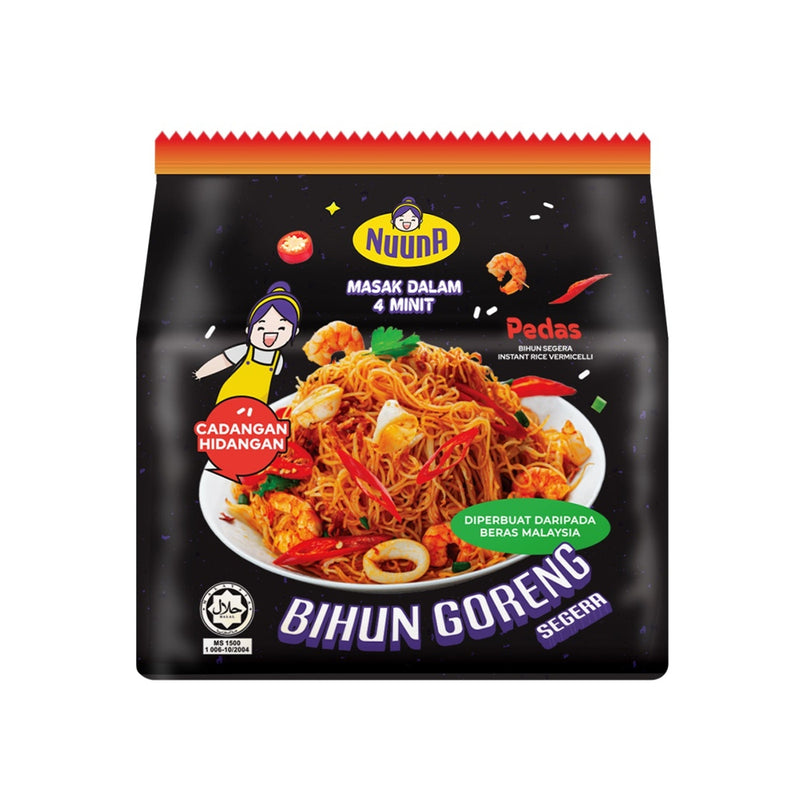 Nuuna Dried Spicy Instant Rice Vermicelli 70g x 5