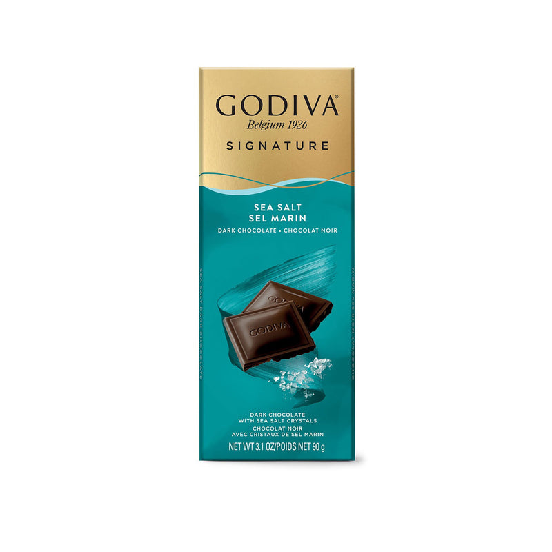 Godiva Dark Sea Salt 90g