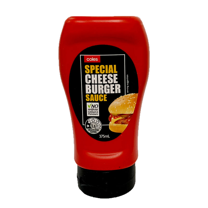 Coles Special Cheeseburger Sauce 375g