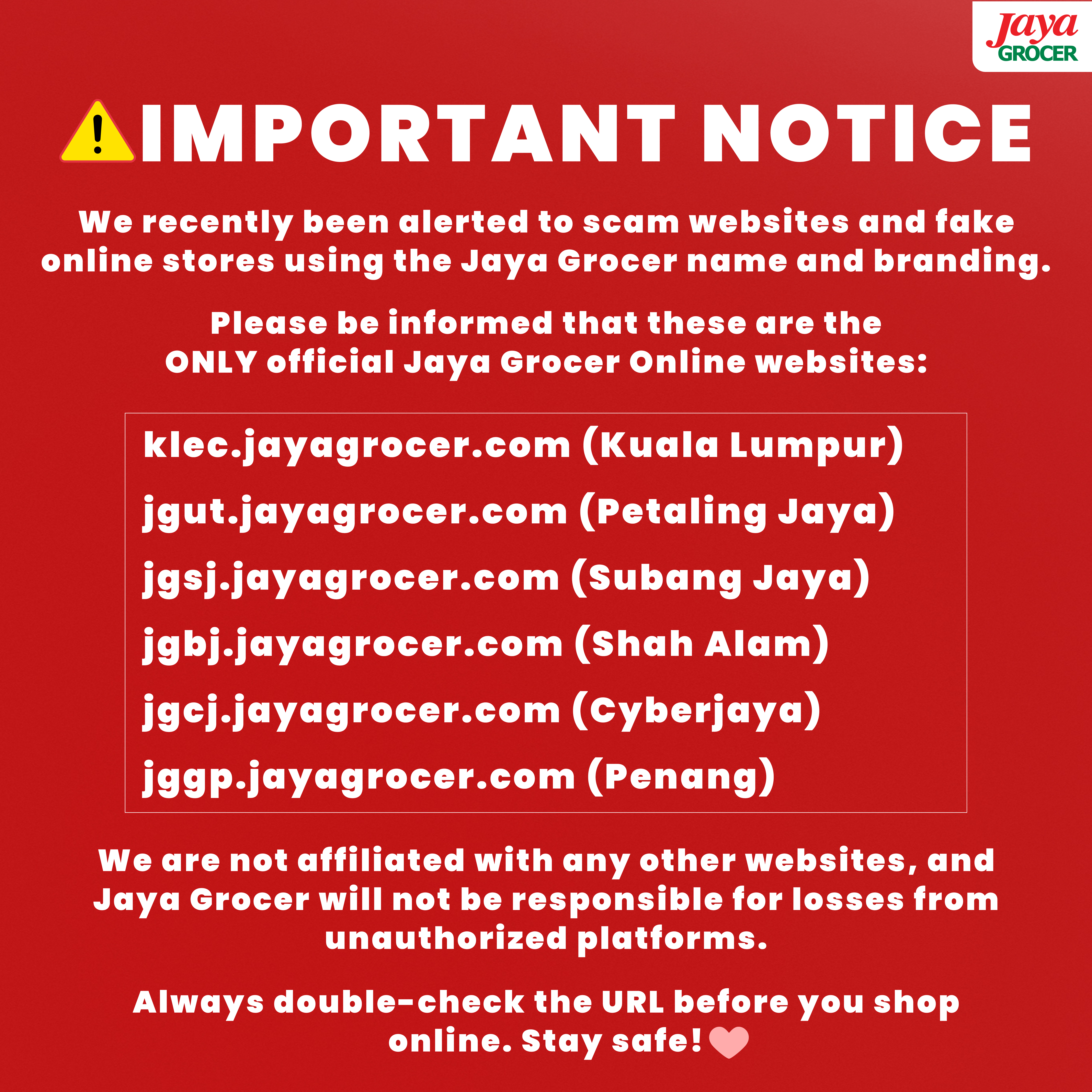 Security Notice